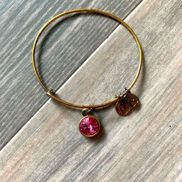 Alex & Ani birthstone bracelet - Picture 1 of 3